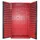 Jet-Line Schrank Metall 340 Boxen Rot
