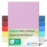 Etérea Microfaser Spannbettlaken Flieder 60x120 - 70x140 cm