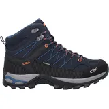 CMP Rigel Mid WP Herren B.Blue/Flash Orange 47