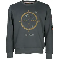 Top Gun Target Disc, Sweatshirt - Grau - M