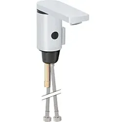 Geberit Typ 186 Infrarot-Waschtischarmatur 116256211 Batteriebetrieb, mit Mischer/Griff, hochglanz-verchromt