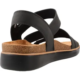 SKECHERS Damen Erhöhter Komfort Sandale, Schwarz, 40 EU