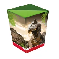 ROTH Papierkorb Tyrannosaurus, Faltbarer Dino Papierkorb mit Trennsystem aus