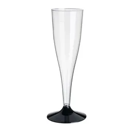 Papstar Sektgläser 20 St. 0,1 l Ø 5 cm glasklar