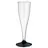 Papstar Sektgläser 20 St. 0,1 l Ø 5 cm glasklar