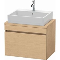 Duravit DuraStyle Waschtisch-Unterschrank DS530103030 70 x 47,8 cm, Eiche natur, für Konsole, 1 Auszug