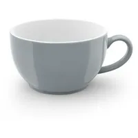 Dibbern Tasse Dibbern Solid Color Kaffeetasse grau