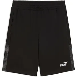 Puma Herren, Essentials CAMO 10’’", SHORTS L, Black