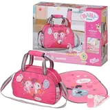 Zapf Creation Puppenwickeltasche Baby Born rosa/grau 832455