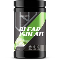 NEOSUPPS Clear Whey Isolate Geschmack: Green-Apple I Leichtes wasserlösliches Whey Isolat Protein Pulver I Die perfekte Alternative zu Limo & Fruchtsäften I Sehr bekömmlich