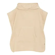 PIPPI Babywear Bademantel "Organic bath poncho" in Beige | Gr.: 98/104