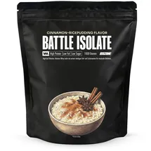 BIG ZONE high quality sportsnutrition Battle Isolate Milchreis Zimt Pulver 1000 g