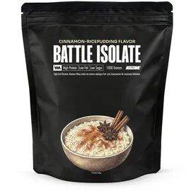 BIG ZONE high quality sportsnutrition Battle Isolate Milchreis Zimt Pulver 1000 g