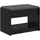 vidaXL Sitzbank Flurbank Schwarz 63 x 38 x 45 cm