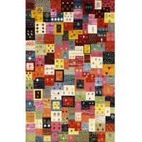 OCI HAPPINESS PARDIS Teppich 598 Multicolor 80 x 150 cm, - L/B/H ca. 150.00x80.00x2.00