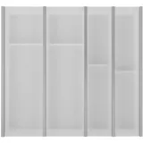 ninka Schubkasteneinsatz-Set Cuisio 600 mm Besteckkasten Kunststoff Weiß