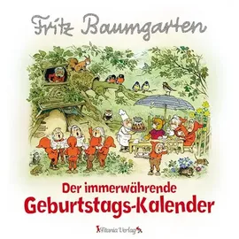 Titania Immerwährender Geburtstags-Kalender Wandkalender