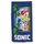 Aymax Sonic Speed Strandtuch 70 x 140 cm blau