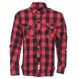 West Coast Choppers Motorradjacke Rot/Schwarz XL