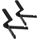 jojofuny Tablet-ständer Schwarz Klappbares Kunststoffgestell Universeller Telefonhalter Schreibtisch-Tablet-ständer Einfach Zu Bedienen