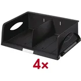 Leitz Briefablage Sorty A4 quer schwarz