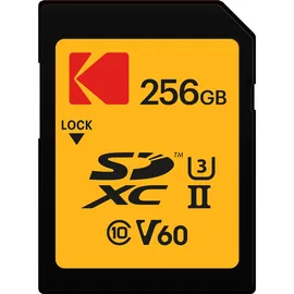 Kodak SD 256GB UHS-II U3 V60 Ultra Pro
