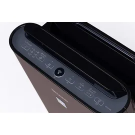 Sharp UA-HD40E-T Luftreiniger (mit Befeuchtungsfunktion, Verbesserung der Luftqualität, Ideal für Allergiker, drei Stufen Filtersystem, HEPA-Filt... - Braun