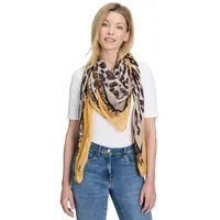 Betty Barclay Damen mit Aufdruck ACC, Taupe/Yellow | Gr.: onesize