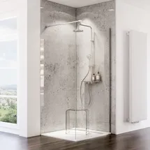 Schulte ExpressPlus Duschrückwand Grau