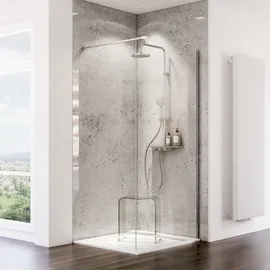Schulte ExpressPlus Duschrückwand Grau