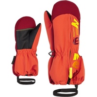 Ziener Baby LANGELO Ski-Handschuhe/Wintersport | wasserdicht atmungsaktiv, burnt orange, 80cm