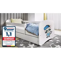 raumhirsch furniture Kinderbett 80 x 180 cm Holzwerkstoff weiß