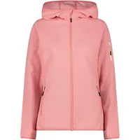 CMP Damen Kapuzensweat Woman Jacket Fix Hood Orchidea-Bianco 38