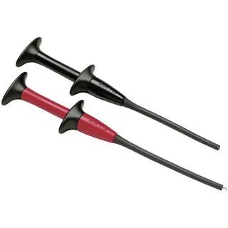 Fluke AC283A Sicherheits-Abgreifklemmen-Set Buchse 4 mm CAT IV 600 V, CAT III 1000 V Rot, Schwarz