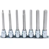 KS Tools 3/8" CHROMEplus Bit-Stecknuss-Satz Innensechskant 7-tlg.