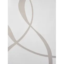 Heine Schiebevorhang in weiß-taupe | Gr.: 145-x-60-cm