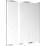 Keuco Royal Modular 2.0 Spiegelschrank 800310091000300 900 x 900 x 120 mm, 1 Steckdose, 1 Doppel-USB-Ladestelle, Wandeinbau, 3-türig