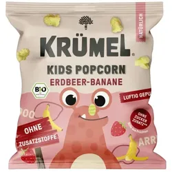 Krümel Kids Popcorn - Erdbeere Banane bio