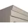 Woood Vitrine Chow 105 x 40 x 215 cm Grau