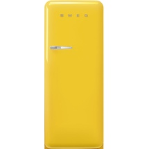 Smeg FAB28RYW5 Retro-Kühlschrank (270 l, 1530 mm hoch, Gelb)