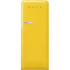 Smeg FAB28RYW5 Retro-Kühlschrank (270 l, 1530 mm hoch, Gelb)