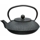 SECRET DE GOURMET Teekanne Aus Gusseisen, Profi-teekanne, 800 Ml, schwarz - Gr.: onesize