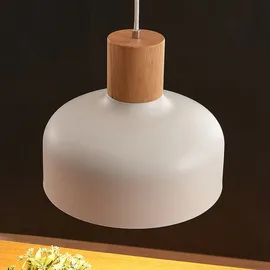 LINDBY Carlise 1-flg. 30 cm rund weiß
