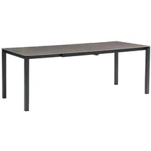 barths Palazzo Ausziehtisch 160-210 x 90 x 75 cm Anthrazit