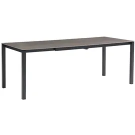 barths Palazzo Ausziehtisch 160-210 x 90 x 75 cm Anthrazit