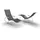 Houe Sunrocker 136 x 66 x 93 cm Schwarz