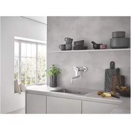 Grohe Eurosmart Einhand-Spültischbatterie Ausladung 276 mm, chrom