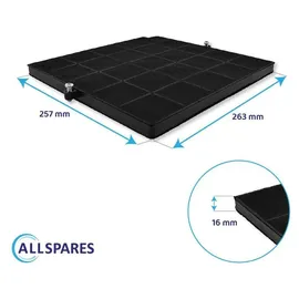 Allspares AFFCAF16CS Aktivkohlefilter