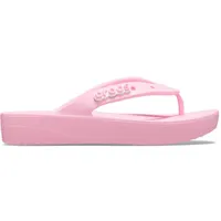 Crocs Damen Classic Platform Flip Flop Flipflop, Flamingo, 36 EU - 36 EU