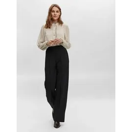 Vero Moda Becky HR Wide Pull On Hosen Schwarz S 30